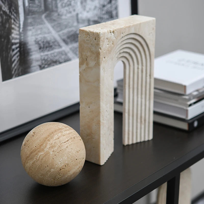 Travertine Arch Sculpture