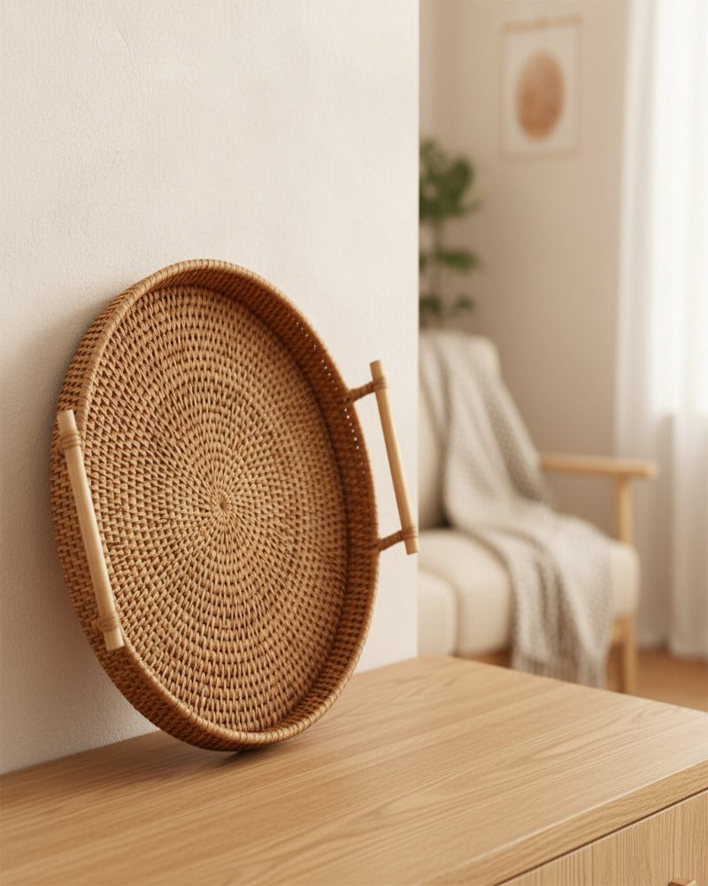 Terra Rattan Tray