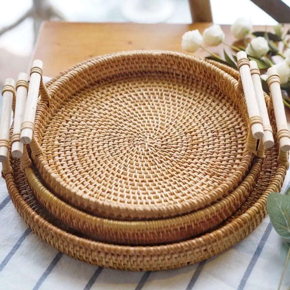 Terra Rattan Tray
