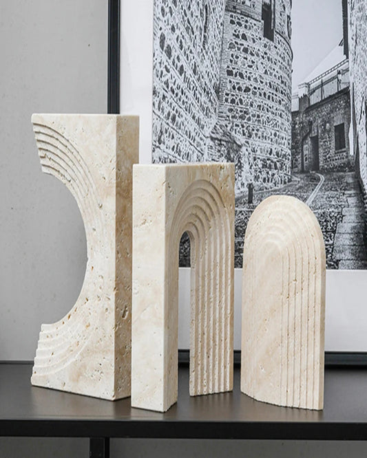 Travertine Arch Sculpture