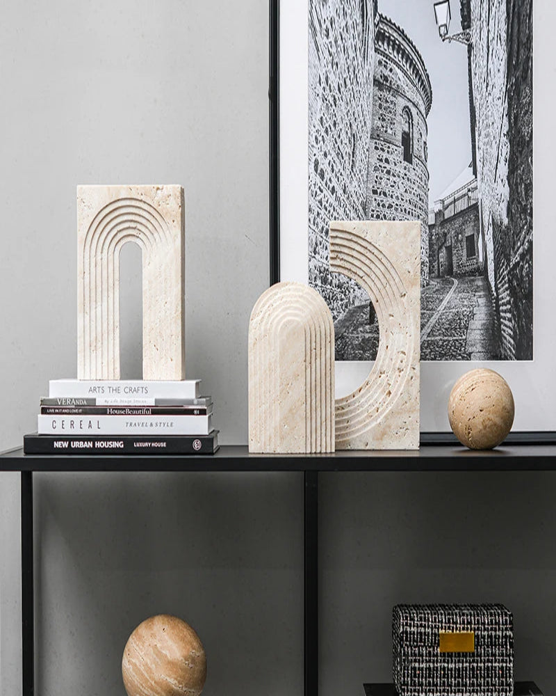 Travertine Arch Sculpture