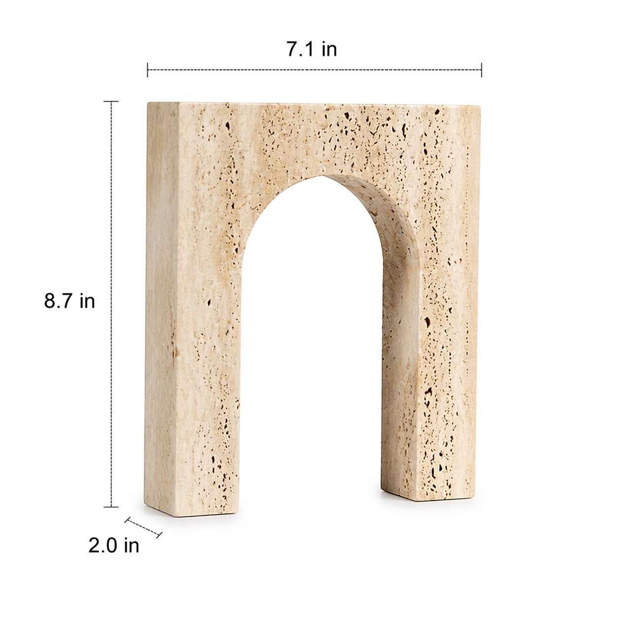 Travertine Arch Sculpture