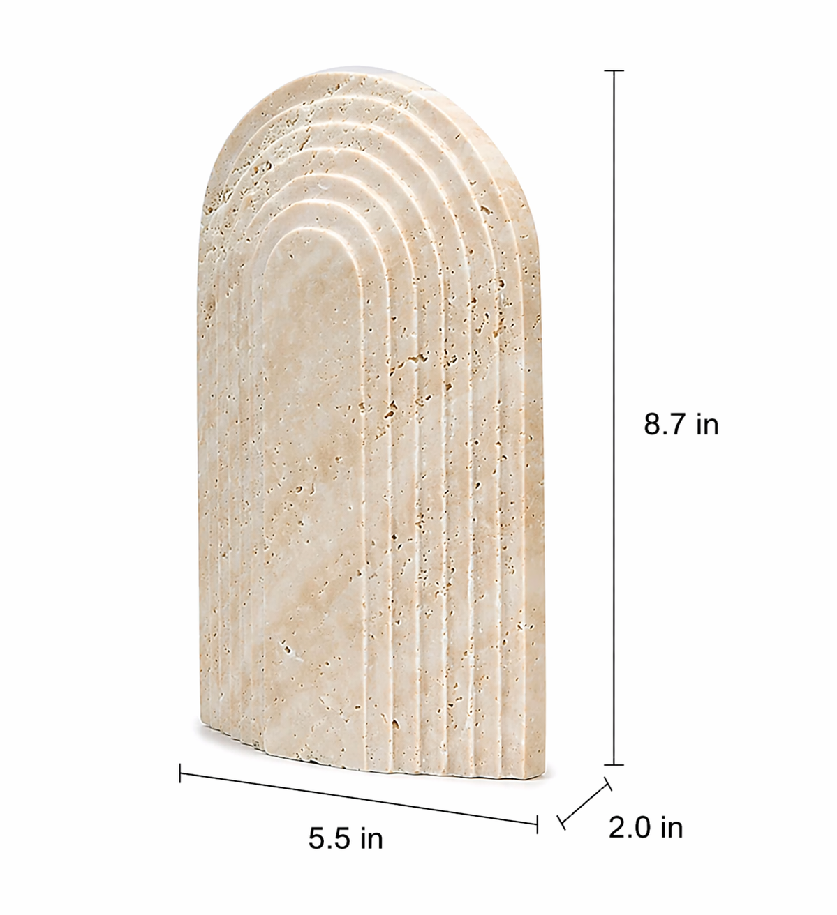 Travertine Arch Sculpture