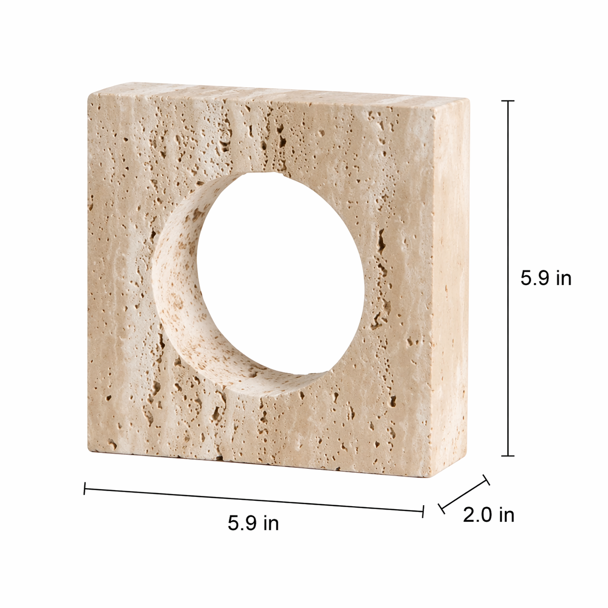 Travertine Arch Sculpture